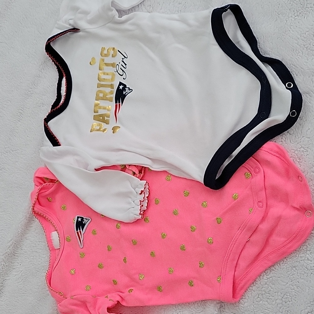 New England Patriots onesies